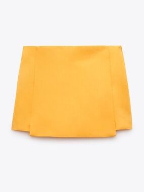 NWT Zara Asymmetrical Skort Size Medium